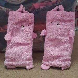 Car seat cover straps